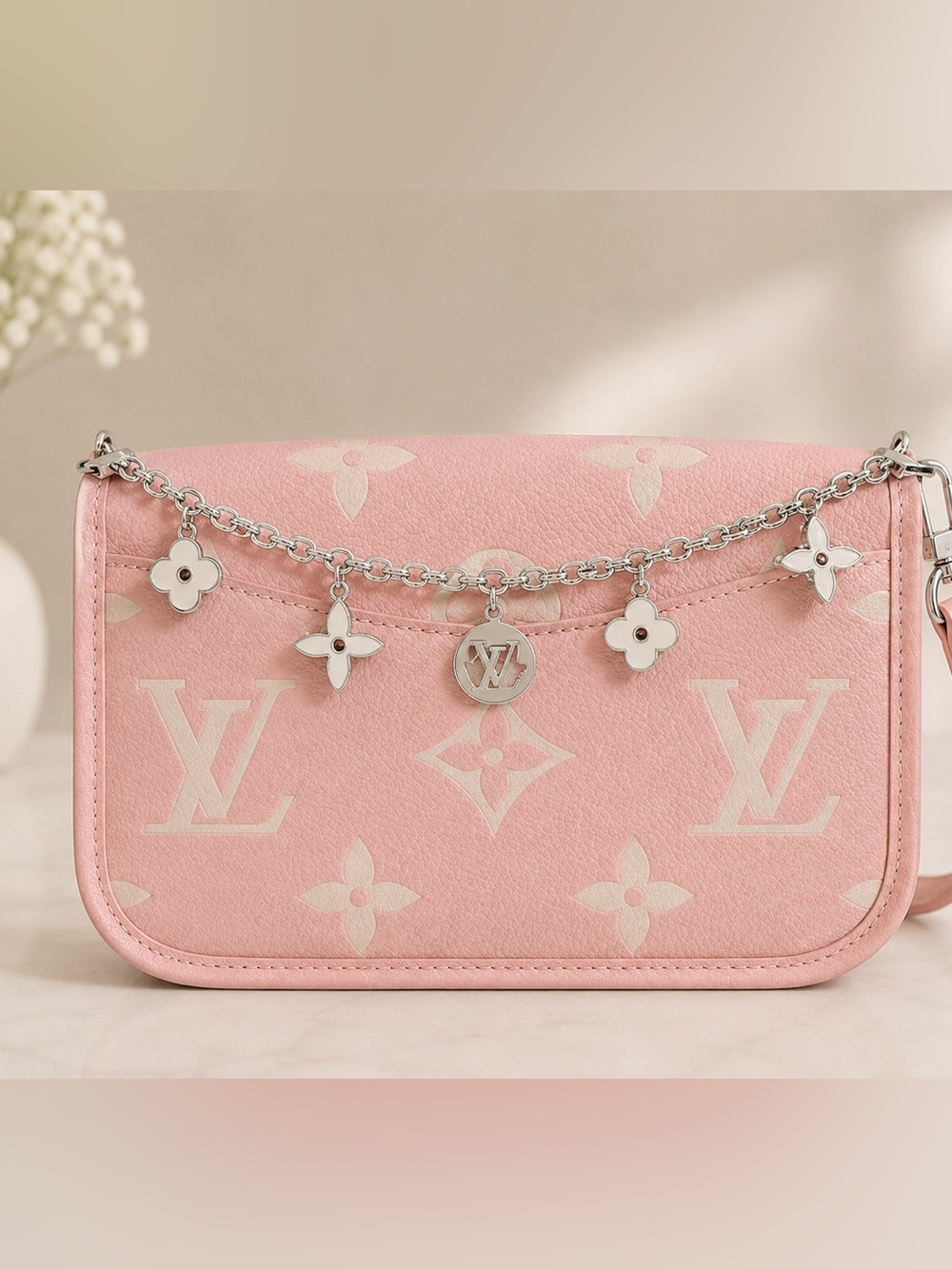 Bag Charm Charm Silver Hardware
